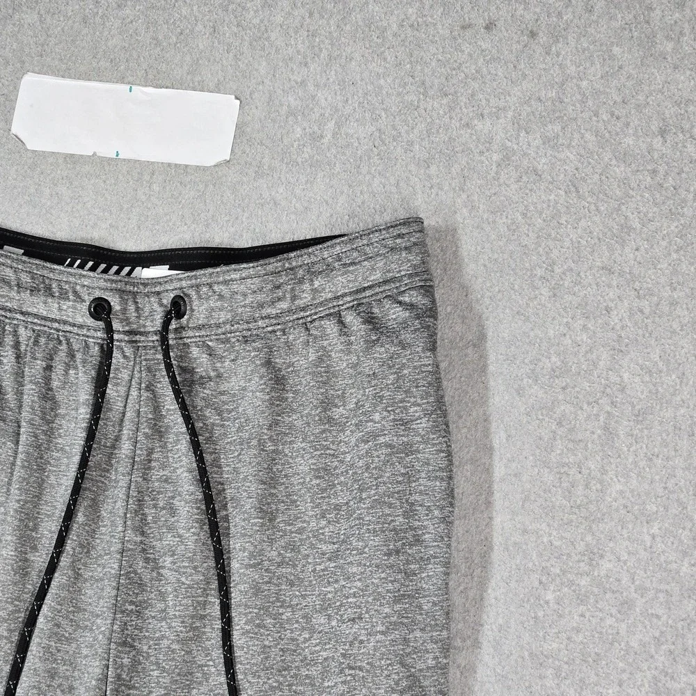 American Eagle Men Activewear Pants M Gray Jogger Fleece Pockets 25